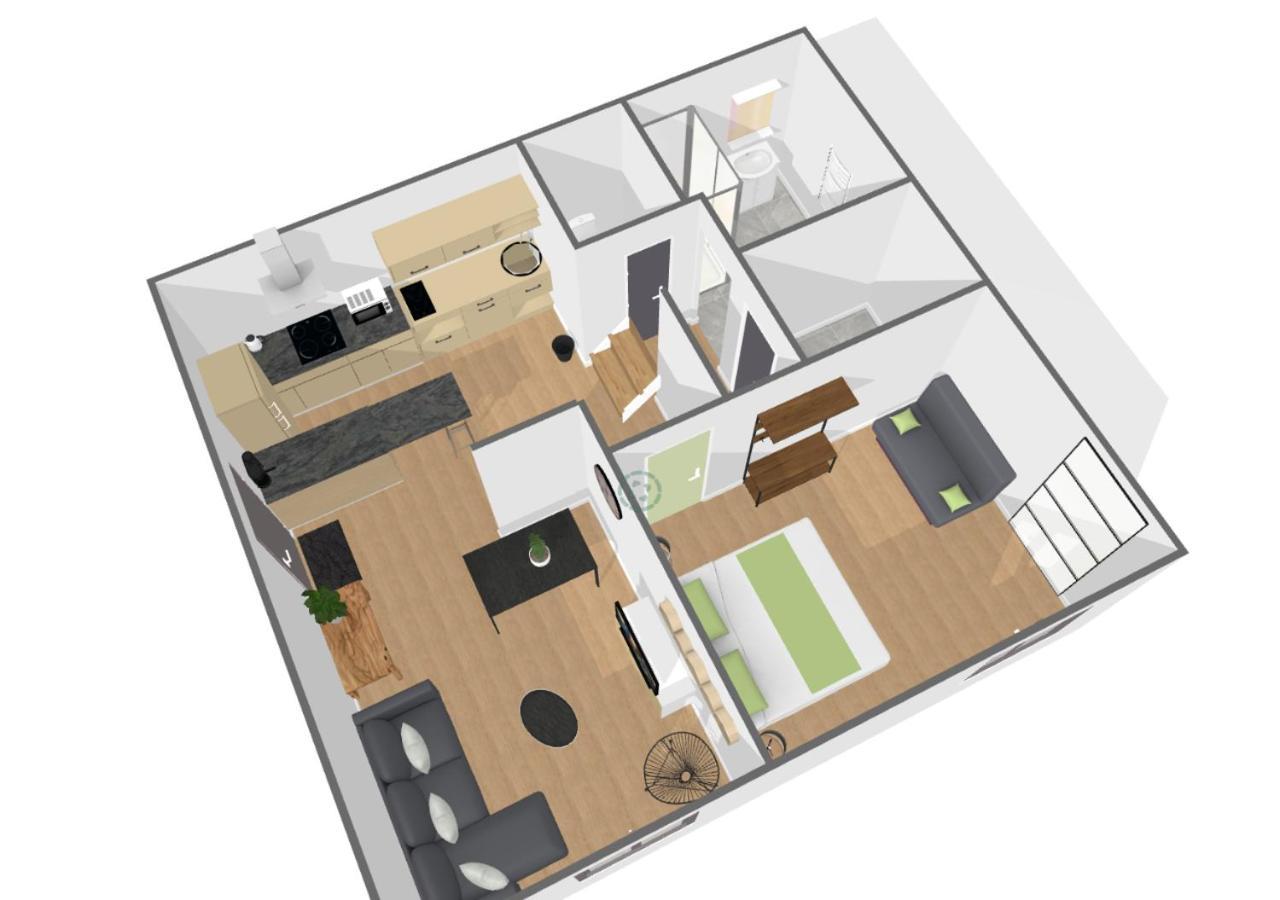 "Cozy Zen" 1 Grande Chambre - Calme - Arrivee Autonome - 6 Pers - Parking Gratuit Tours Exteriér fotografie